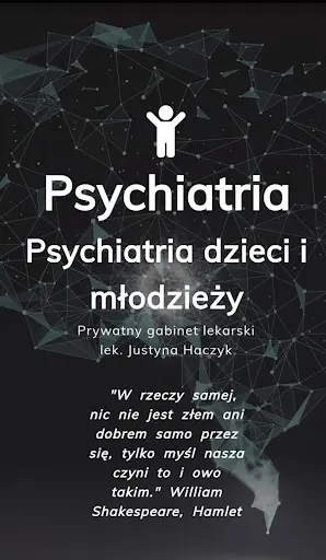 Psychiatria. Psychiatria dzieci i młodzieży. Justyna Haczyk